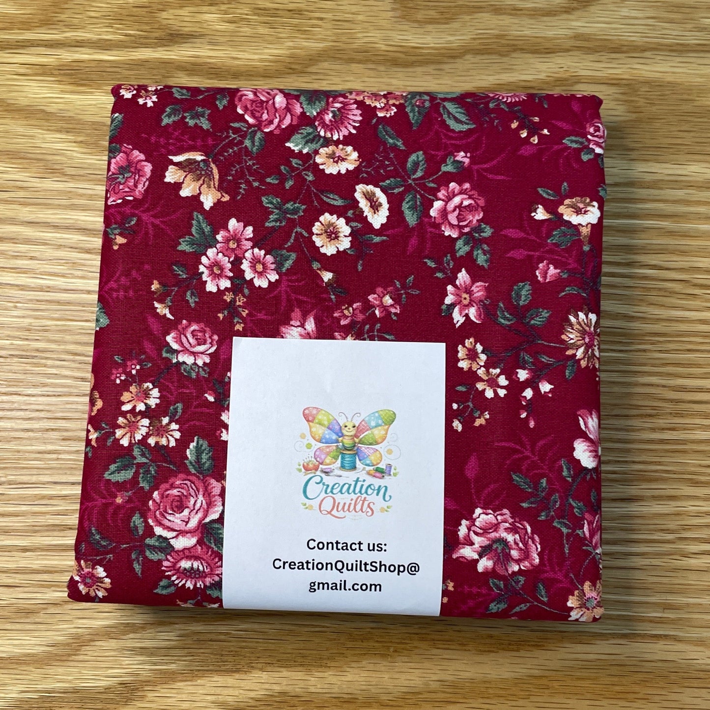 Burgandy Floral