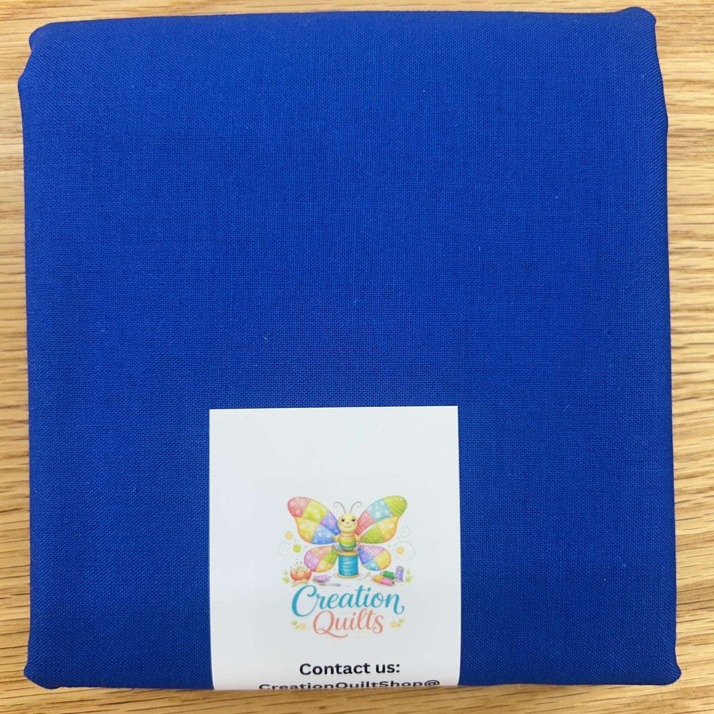 MDG Dream cotton solid royal blue