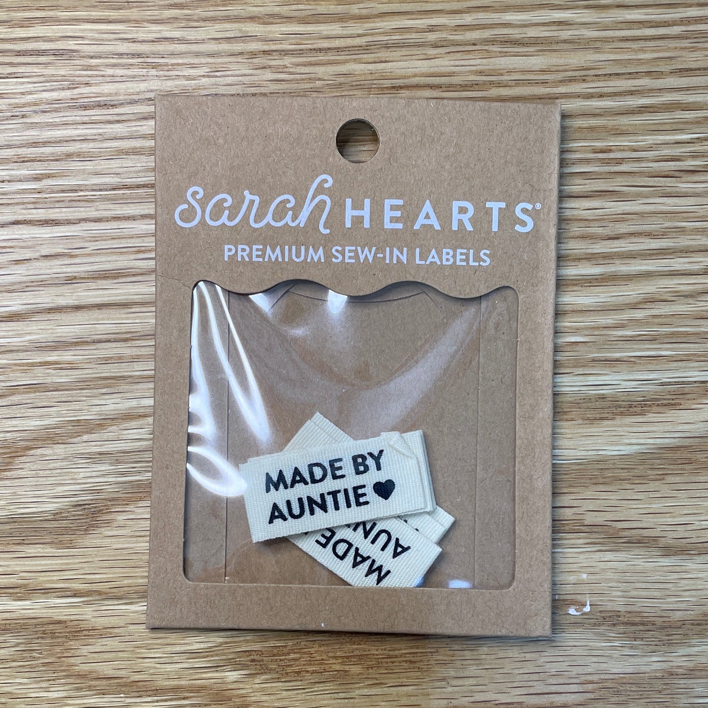 Sew-In labels_AUNTIE
