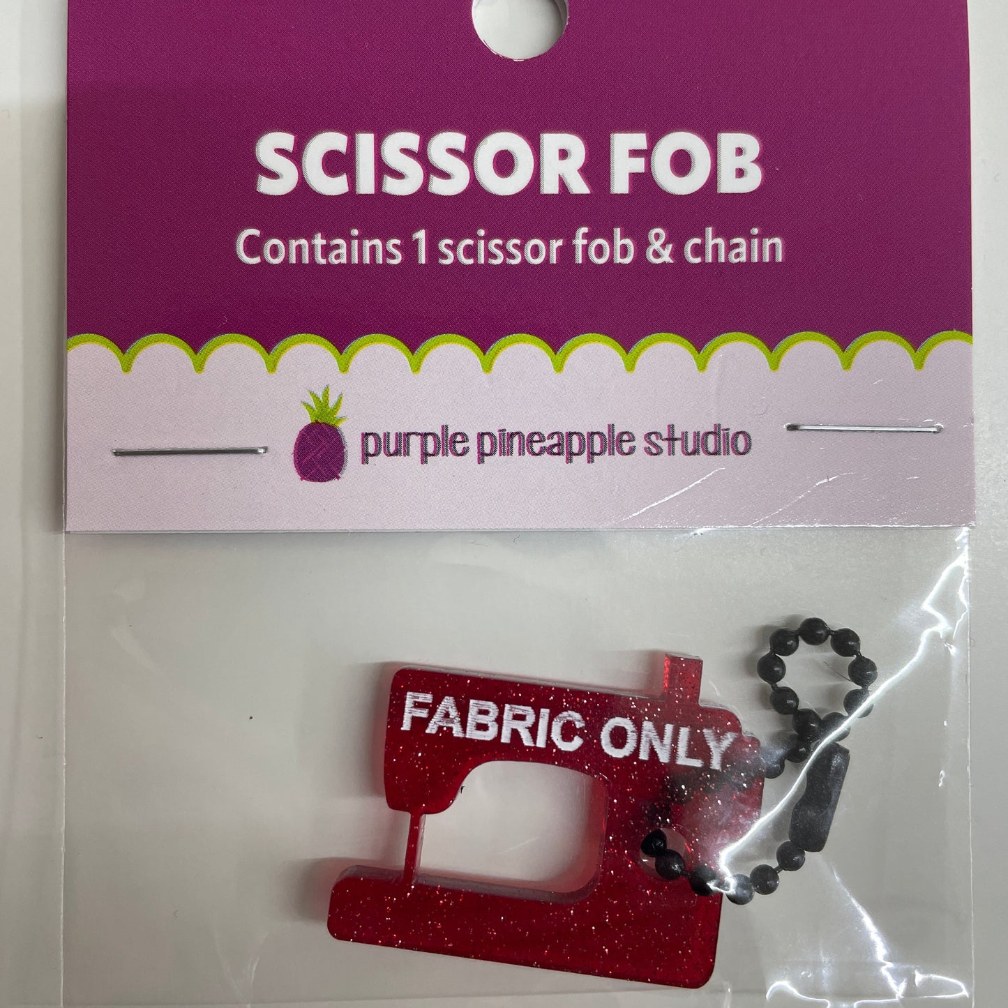 Scissor Fob & Chain