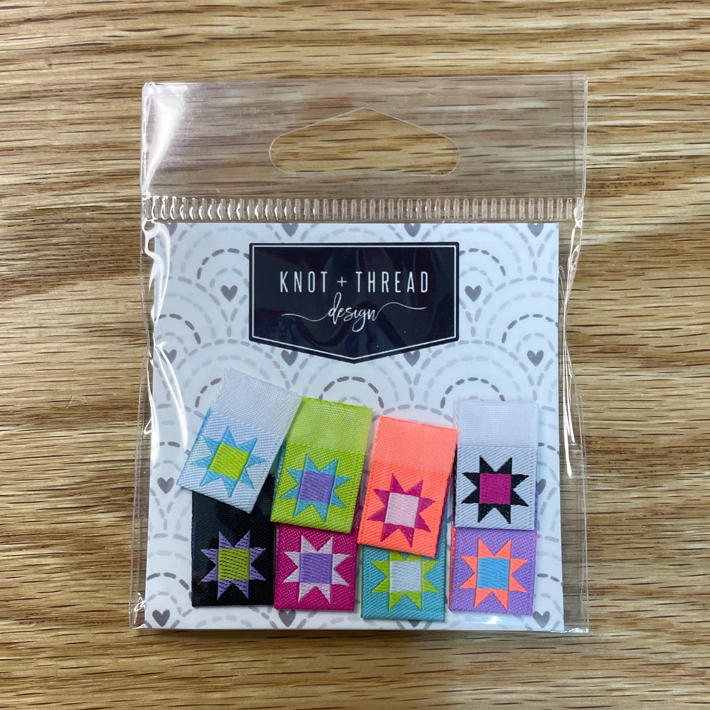 1/2" Colorful Stars labels