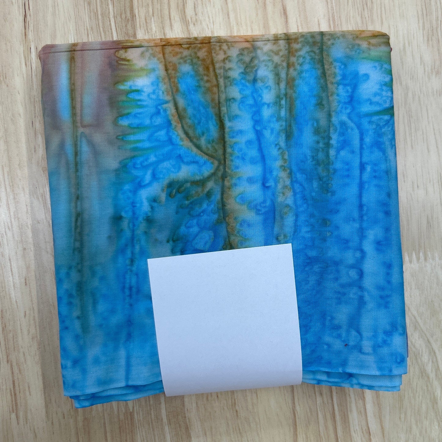 Ombre batik Orange purple blue