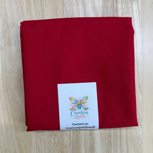 Dream cotton - solid red
