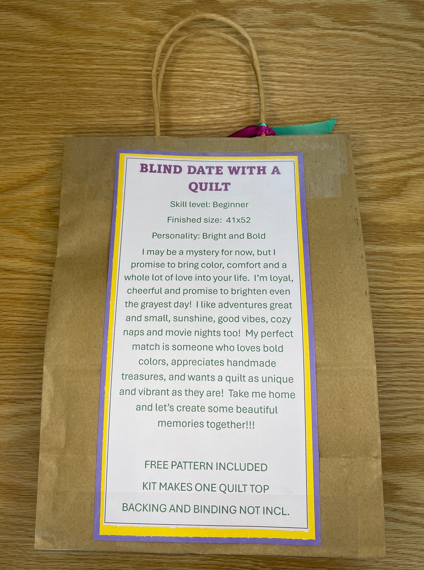 Blind Date With a Quilt - Bright & Bold