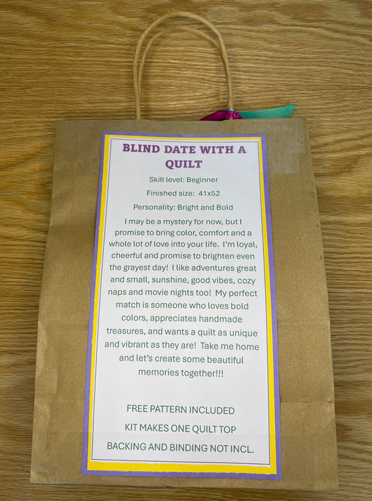 Blind Date With a Quilt - Bright & Bold