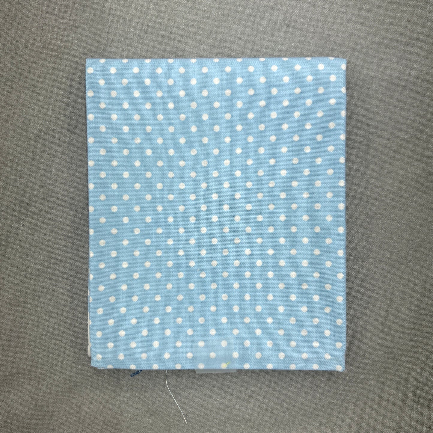 Fat Quarter light blue dots