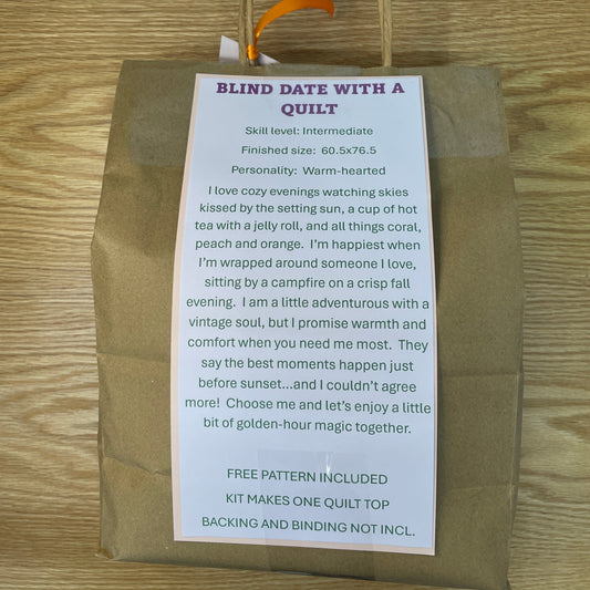 Blind Date With a Quilt - Warm Hearted