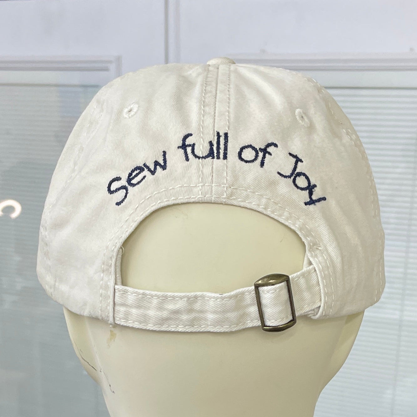 Hat (Tan) Quilt Block - "Sew Full of Joy"