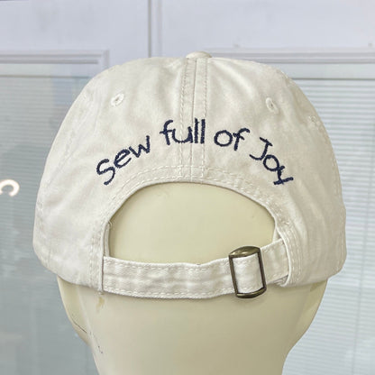 Hat (Tan) Quilt Block - "Sew Full of Joy"