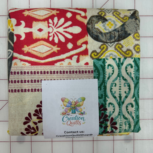 BA Design - elephants - multicolor