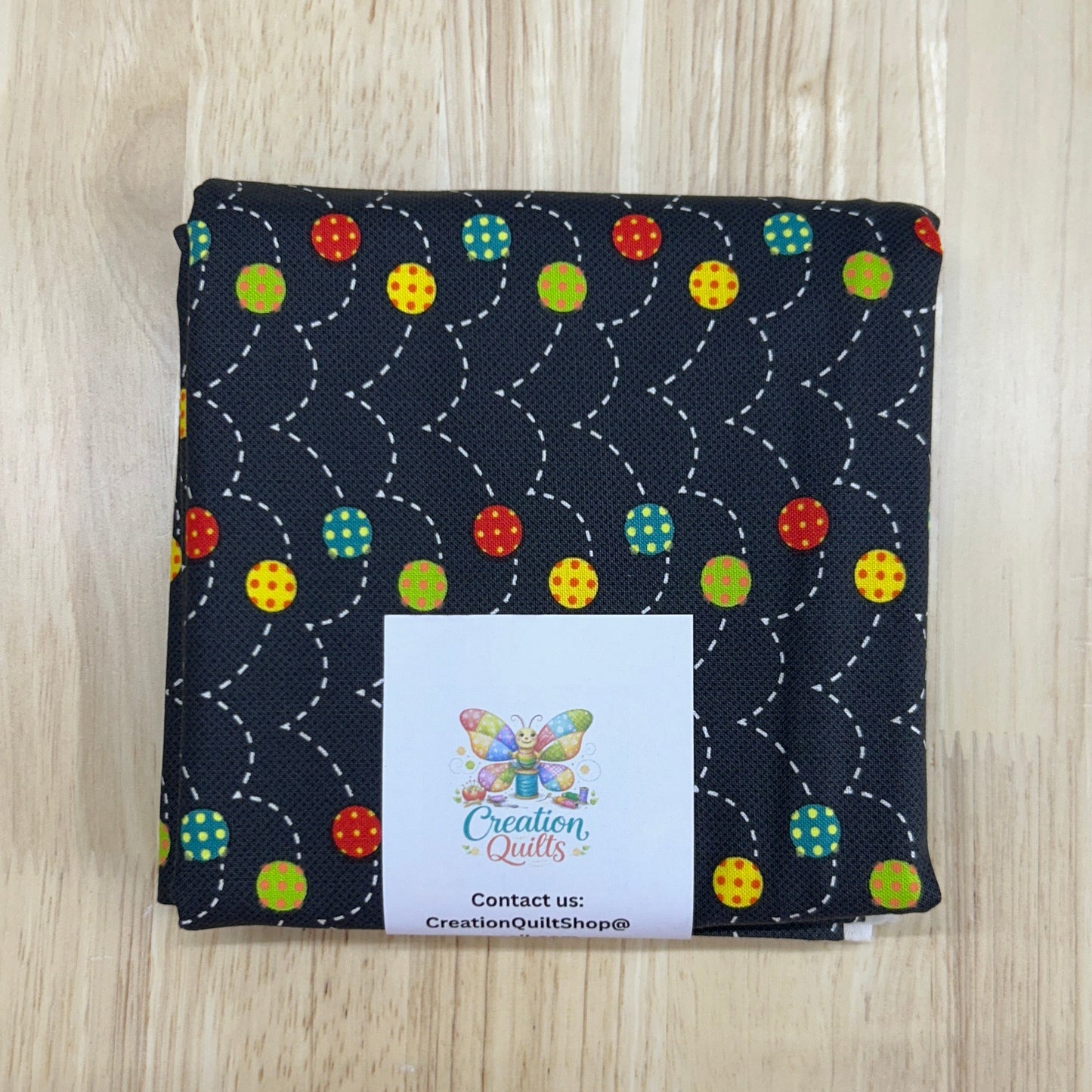 Moda Here Boy black with color dots