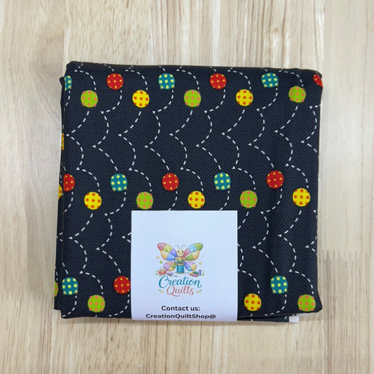 Moda Here Boy black with color dots