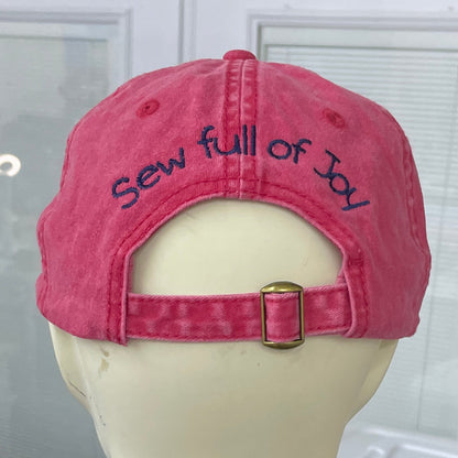 Hat (Pink) Quilt Block - "Sew Full of Joy"