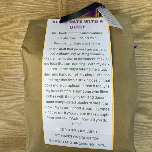 Blind Date With a Quilt - Dark & Striking