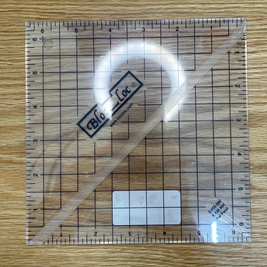 Half-Square Triangle, 6-1/2"