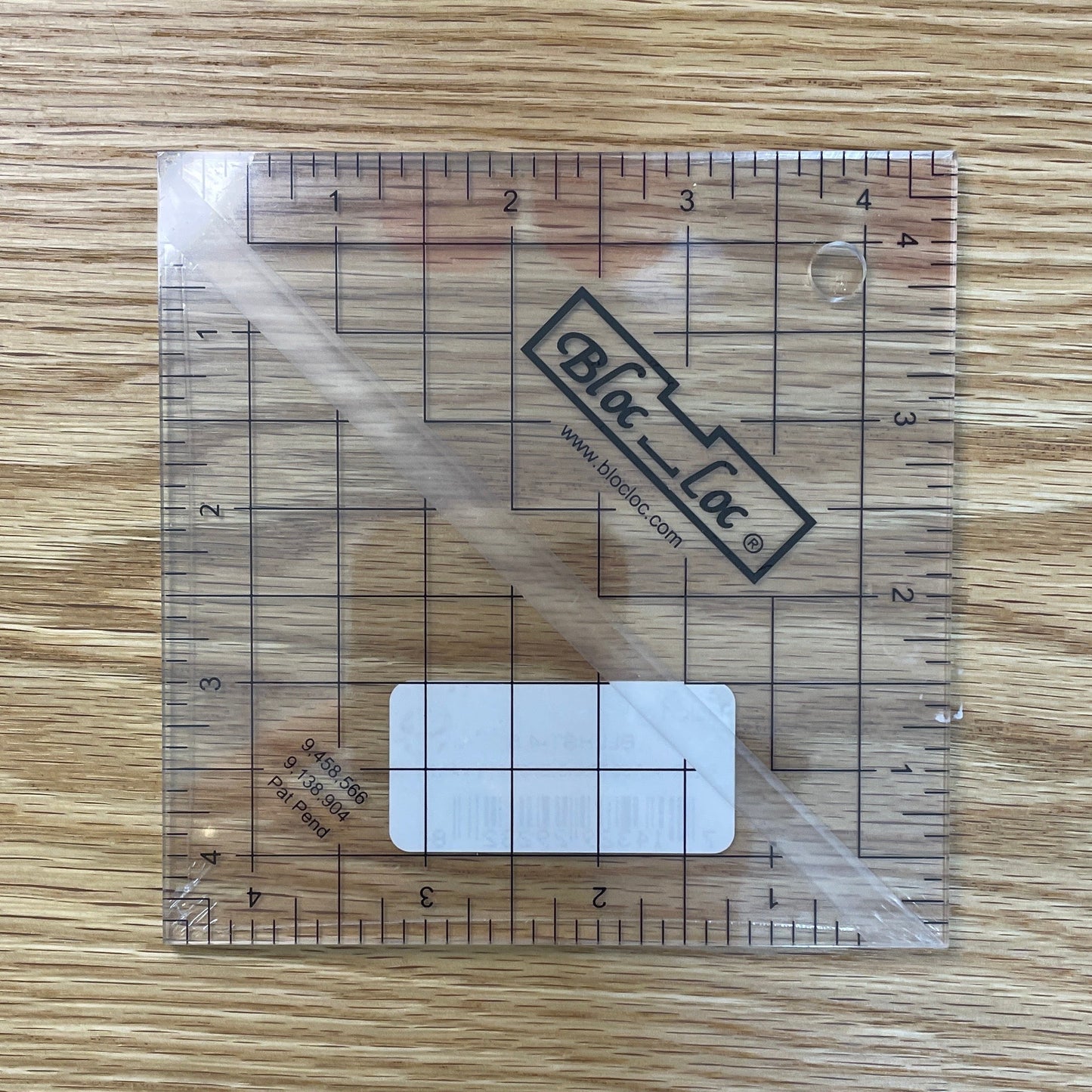 Half-Square Triangle, 4-1/2"