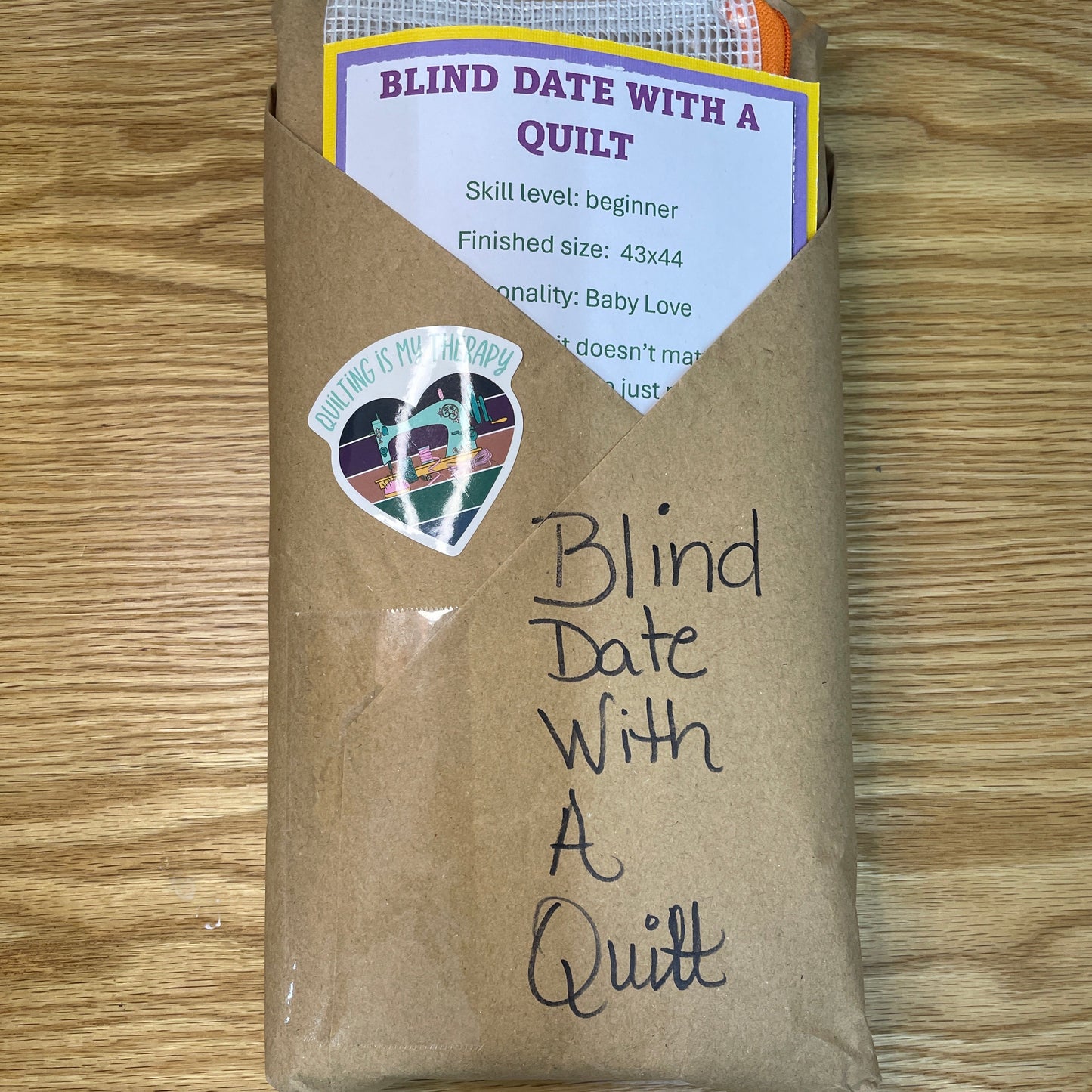 Blind Date With a Quilt - Baby Love