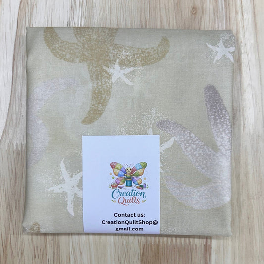 Robert Kaufman starfish tan