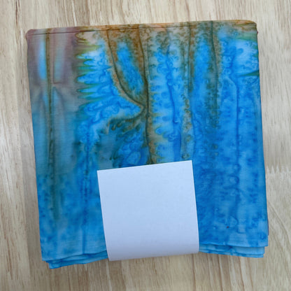 Ombre batik Orange purple blue
